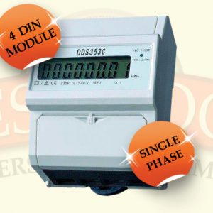 DDS353C Single Phase Din 4 Rail Meter