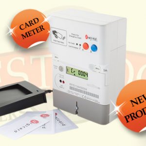 RFID Prepayment card electricity meter